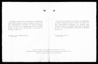 Huwelijksaankondiging M. de Kanter en W.A. de Vries van Doesburgh (1932)